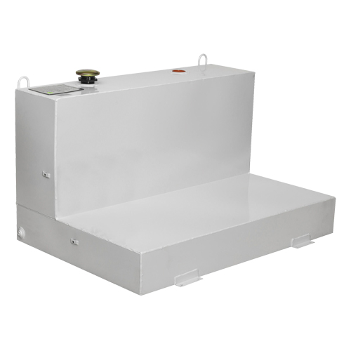 Steel Fuel Transfer Tank, Steel, 85 gal. Capacity, White Les Fournitures Industrielles Méga