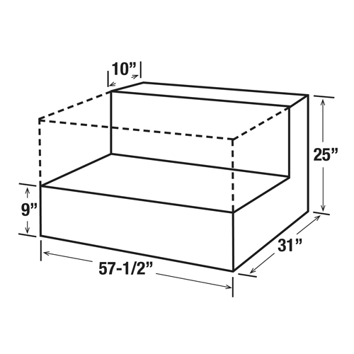 Aluminum Fuel Transfer, Aluminum, 100 Gal. Capacity, Silver Les Fournitures Industrielles Méga