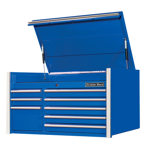 RX Series Tool Chest, 41" W, 8 Drawers, Blue Les Fournitures Industrielles Méga