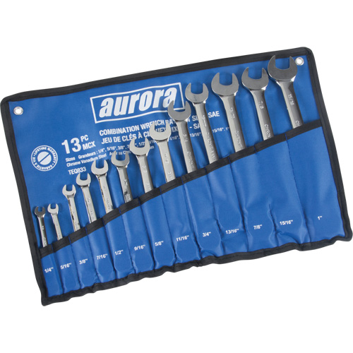 Fixed Head Wrench Set, 13 Pieces, Imperial Les Fournitures Industrielles Méga