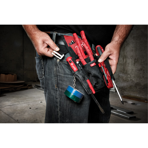 &eacute;tui utilitaire compact, Porte-outil multiple, Nylon, 7 Poches Les Fournitures Industrielles Méga