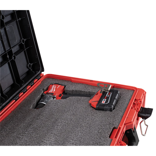 Packout Tool Case with Customizable Insert, 20-7/10" x 15-1/5" x 6-1/5", Black/Red Les Fournitures Industrielles Méga