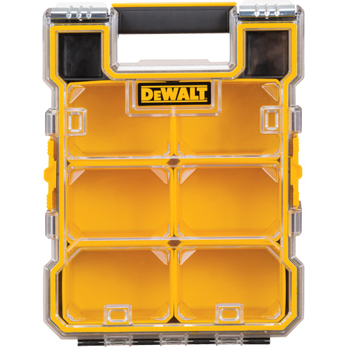 Mid-Size Pro Organizer, 4-1/2" W x 10-1/4" D x 13-3/5" H, Black/Yellow Les Fournitures Industrielles Méga