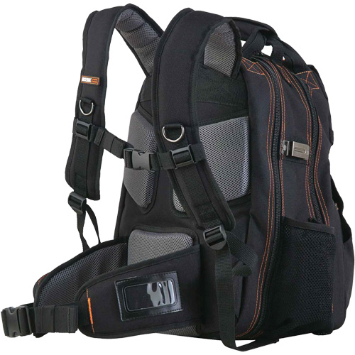 Sac &agrave; dos pour outils 5843 Arsenal, 13-1/2" lo x 8-1/2" la, Noir, Polyester Les Fournitures Industrielles Méga
