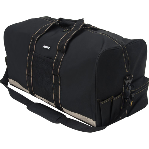 All-Purpose Gear Bag, Polyester, 8 Pockets, Black Les Fournitures Industrielles Méga