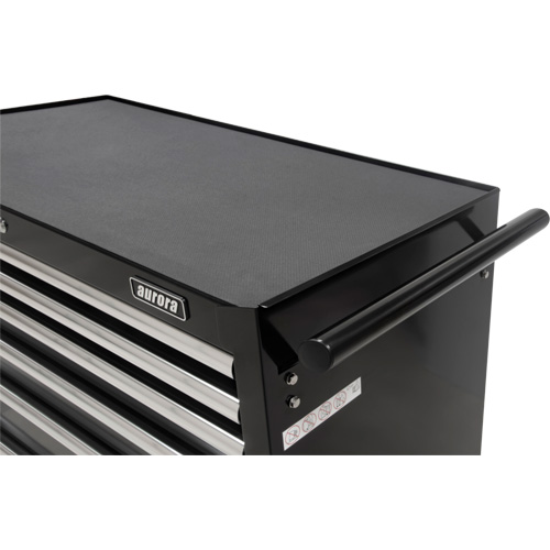 Industrial Tool Cart, 6 Drawers, 39" W x 20-4/5" D x 38-1/2" H, Black Les Fournitures Industrielles Méga