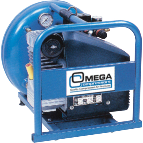 Contractor Series Air Compressors, Electric, 2.6 Gal. (3.2 US Gal), 125 PSI, 115/1 V Les Fournitures Industrielles Méga