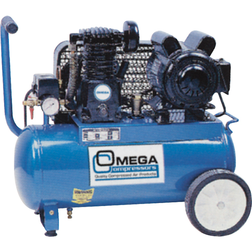 Professional Series Air Compressors, Electric, 6.6 Gal. (8 US Gal), 125 PSI, 115/1 V Les Fournitures Industrielles Méga