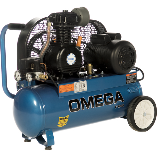 Professional Series Air Compressors, Electric, 9.2 Gal. (11 US Gal), 125 PSI, 115/1 V Les Fournitures Industrielles Méga