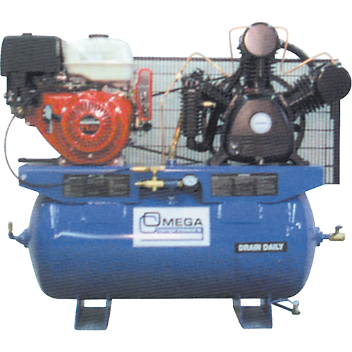 Compresseurs d'air s&eacute;rie industrielle - Compresseurs &agrave; moteur, 25 gal. (30 gal. US) Les Fournitures Industrielles Méga