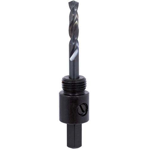 Mandrin hexagonal pour scie-cloche, 1-1/4" - 2-3/8", 3/8" Tige Les Fournitures Industrielles Méga