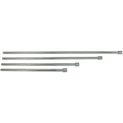 SE12-4S Extension Bar Set, 1/2" Drive, Chrome Finish, 4 Pcs Les Fournitures Industrielles Méga