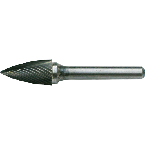 Fraises au carbure solide - Arboriforme avec extr&eacute;mit&eacute; en pointe CLEVELAND, , 1/8" dia., 1/8" Tige, 5/16" Prof. de la coupe Les Fournitures Industrielles Méga