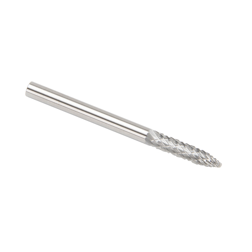 Fraises au carbure solide - Arboriforme avec extr&eacute;mit&eacute; en pointe CLEVELAND, SG-44, 3 mm dia., 1/8" Tige Les Fournitures Industrielles Méga