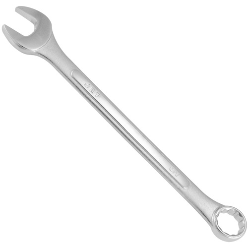 Cl&eacute; mixte longue enti&egrave;rement polie, 7 mm, Fini Chrome Les Fournitures Industrielles Méga
