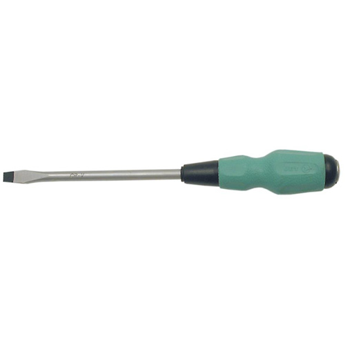 Tournevis &agrave; fente TORQUE DRIVE, Tige de #4, Ronde, 4" lo, Prise en Coussin&eacute;e Les Fournitures Industrielles Méga