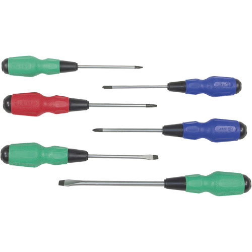 TDSS-6 Jeu de tournevis Torque Drive, 6 mcx, Magn&eacute;tique Les Fournitures Industrielles Méga