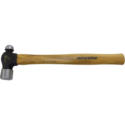 Marteaux &agrave; panne sph&eacute;rique avec manche en hickory robuste, Poids de la t&ecirc;te 24 oz, Face Ordinaire, Prise Bois Les Fournitures Industrielles Méga