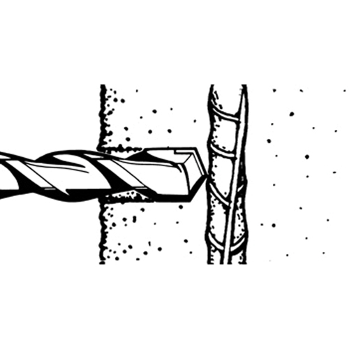 Coupe-barres d'armature rotatifs, 3/8", Tige SDS-Plus, Carbure Les Fournitures Industrielles Méga