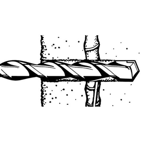 Coupe-barres d'armature rotatifs, 3/8", Tige SDS-Plus, Carbure Les Fournitures Industrielles Méga