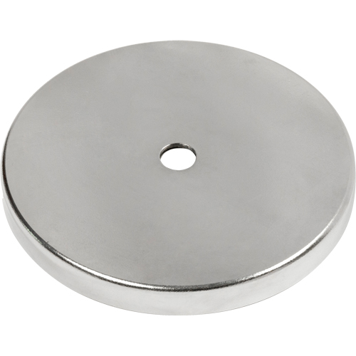 Aimants ronds &agrave; profil bas, dia. 2,03", Force de 47,5 lb Les Fournitures Industrielles Méga