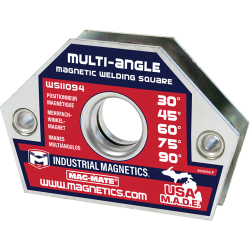 &eacute;querres de soudage magn&eacute;tiques, 4-3/8" lo x 3/4" la x 3" h, 55 lb Les Fournitures Industrielles Méga