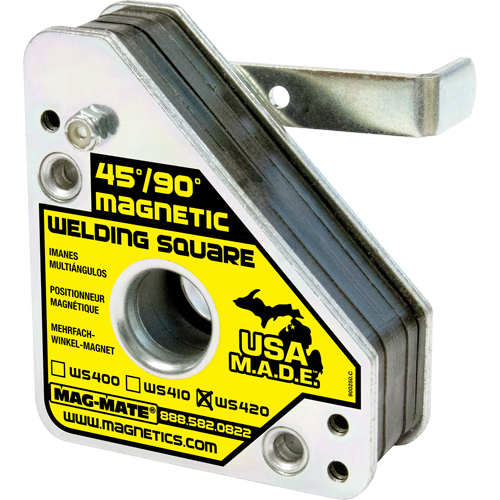 &eacute;querres de soudage magn&eacute;tiques, 3-3/4" lo x 1-1/2" la x 4-3/8" h, 150 lb Les Fournitures Industrielles Méga