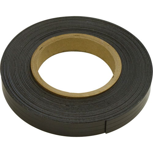 Bandes magn&eacute;tiques, 100' lo x 1" la, &eacute;paisseur 1/16", Force de 6 lb par pi lin. Les Fournitures Industrielles Méga