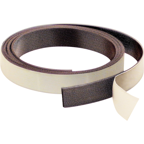 Bandes magn&eacute;tiques, 50' lo x 1" la, &eacute;paisseur 1/16", Force de 6 lb par pi lin. Les Fournitures Industrielles Méga