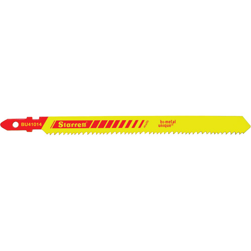 Lames pour scie sauteuse Unified Shank, Bim&eacute;tal, 4" lo, 10-14 dents par pouce Les Fournitures Industrielles Méga