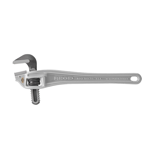 Off-Set Pipe Wrench, 2" Jaw Capacity, 14" Long Les Fournitures Industrielles Méga