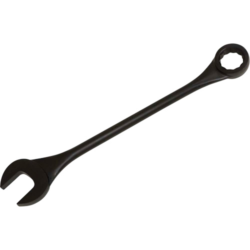 Round Shank Combination Wrench, 12 Point, 2-5/8", Black Oxide Finish Les Fournitures Industrielles Méga