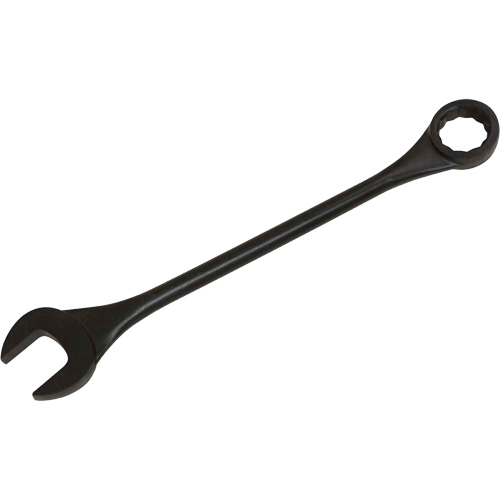 Round Shank Combination Wrench, 12 Point, 2-3/4", Black Oxide Finish Les Fournitures Industrielles Méga