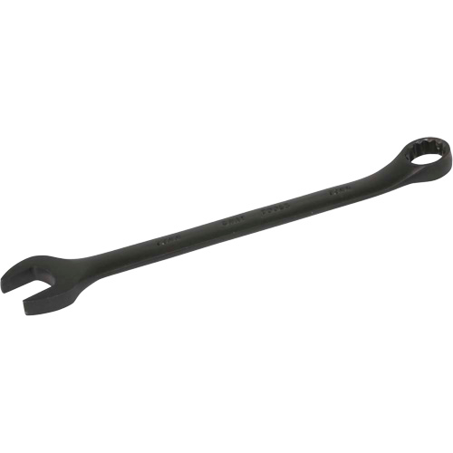 Flat Shank Combination Wrench, 12 Point, 13 mm, Black Oxide Finish Les Fournitures Industrielles Méga