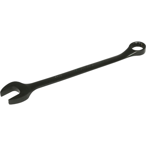 Flat Shank Combination Wrench, 12 Point, 22 mm, Black Oxide Finish Les Fournitures Industrielles Méga