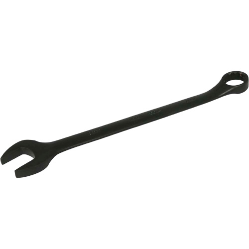 Flat Shank Combination Wrench, 12 Point, 24 mm, Black Oxide Finish Les Fournitures Industrielles Méga
