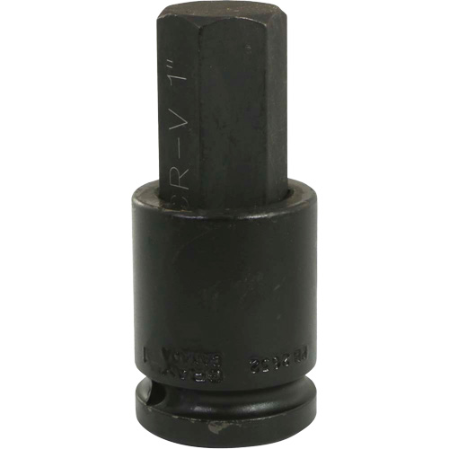 Standard Length Socket, Hex, 1" x 4" L, 3/4" Drive Les Fournitures Industrielles Méga