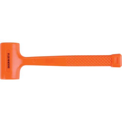 Dead Blow Hammer, 8 oz., Textured Grip, 10-1/2" L Les Fournitures Industrielles Méga