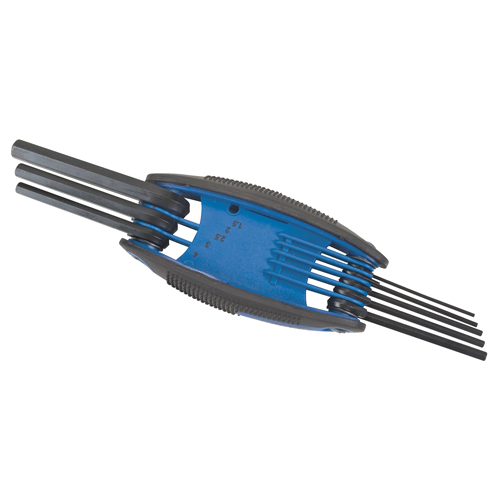 Folding Hex Key Set, 8 Pcs., Metric Les Fournitures Industrielles Méga