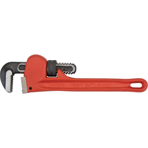 Pipe Wrench, 1" Jaw Capacity, 8" Long, Powder Coated Finish Les Fournitures Industrielles Méga