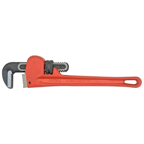 Pipe Wrench, 1-1/2" Jaw Capacity, 10" Long, Powder Coated Finish Les Fournitures Industrielles Méga