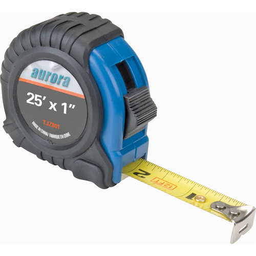 Measuring Tape, 1" x 25', in/ft. Graduations Les Fournitures Industrielles Méga