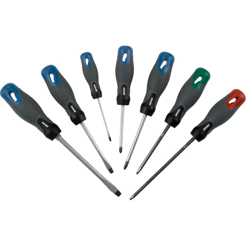 Screwdriver Set, 7 Pcs. Les Fournitures Industrielles Méga