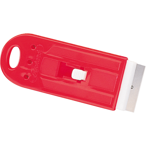 Grattoirs &agrave; lame de rasoir r&eacute;tractable, Lame Acier &agrave; haute teneur en carbone, Largeur 1-1/2", Manche Plastique Les Fournitures Industrielles Méga