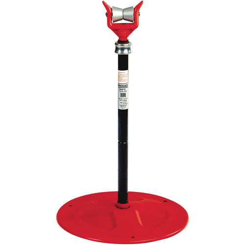 Adjustable Pipe Support #92, 81-104 cm Height Adjustment, 150 mm Max. Pipe Capacity, 2500 lbs. Max. Weight Capacity Les Fournitures Industrielles Méga
