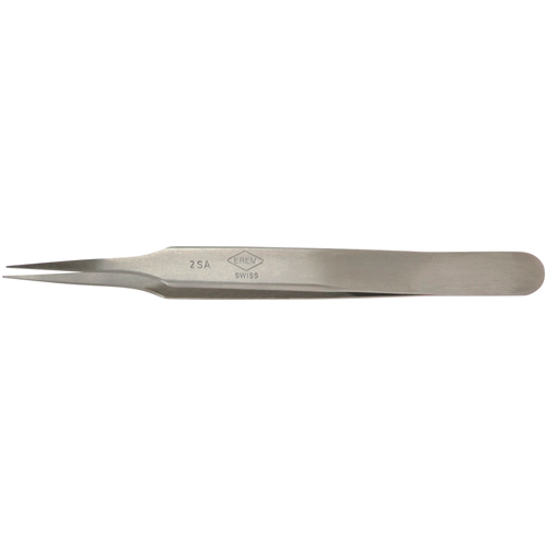 Tweezers - Pointed Tip, Straight Relieved Les Fournitures Industrielles Méga