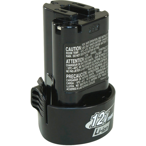 Bloc-piles, Lithium-ion, 12 V, 1,3 A Les Fournitures Industrielles Méga