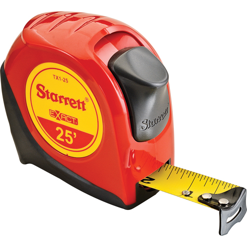 Engineers Measuring Tape, 1" x 25', 1/16" Graduations Les Fournitures Industrielles Méga