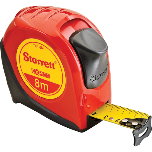 Long Measuring Tape , 1" x 8 m, Millimetres Graduations Les Fournitures Industrielles Méga