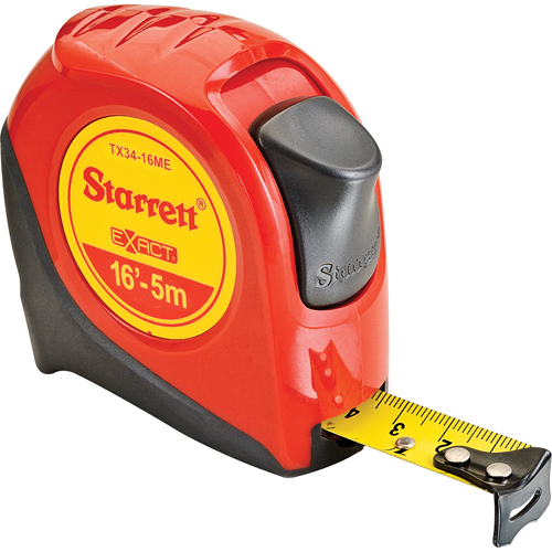 Fibreglass Measuring Tape , 19 mm x 16', 1/16"/Millimetres Graduations Les Fournitures Industrielles Méga